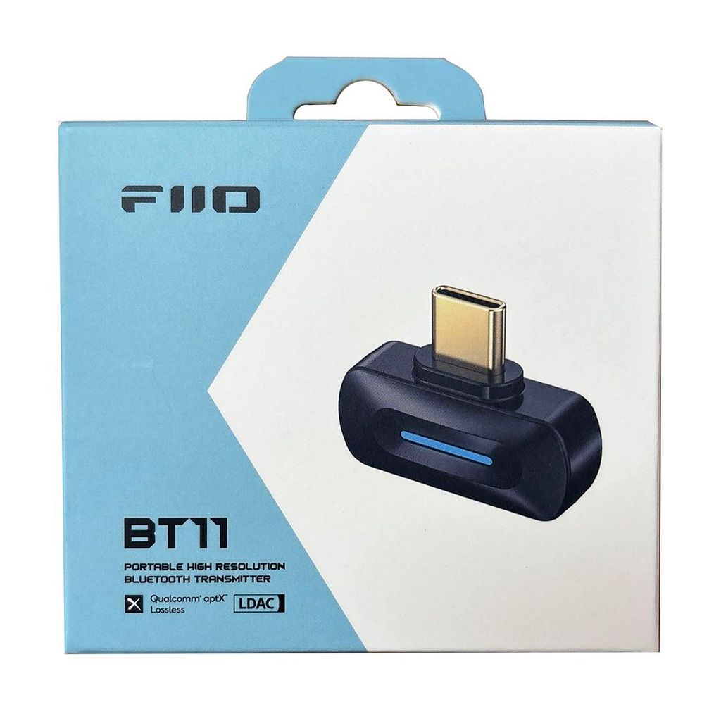 FiiO BT11 High-Res Bluetooth 5.4 Transmitter (Black) - LDAC & aptX Lossless
