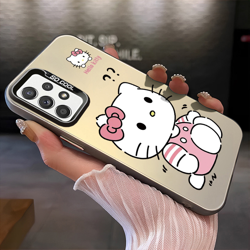 เคสสำหรับ Samsung A52 4G A52 5G  A52s 5G A51 M40S A50 A50S A53 5G A54 5G เคสโทรศัพท์แบบใหม่แมวป้องกันการตกกันกระแทก