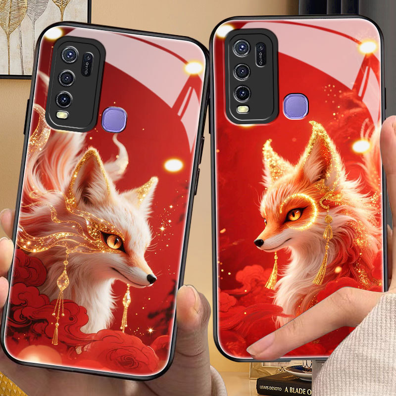 Fox Casing สําหรับ vivo Y30/i,y31,y33/s/t,y35,y36,y39,y50,y51/a,y55,y66,y67,y72,y76/y2,y74,y2,y74,y2