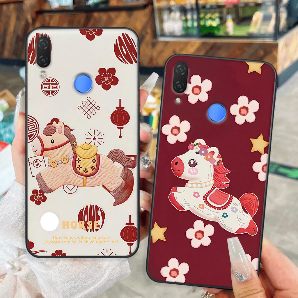 Huawei Nova 3 / Nova 3E / Nova 3i เคส Lucky Horse เพื่อโชคลาภ