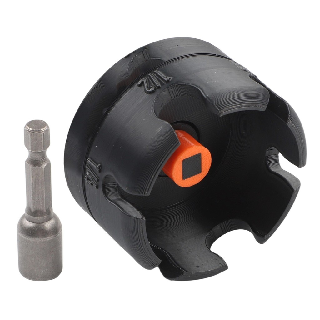 JAKO HOTNut Zipper Drill Attachment Nuts with Ease on for 1/4" 3/8" และ 1/2"