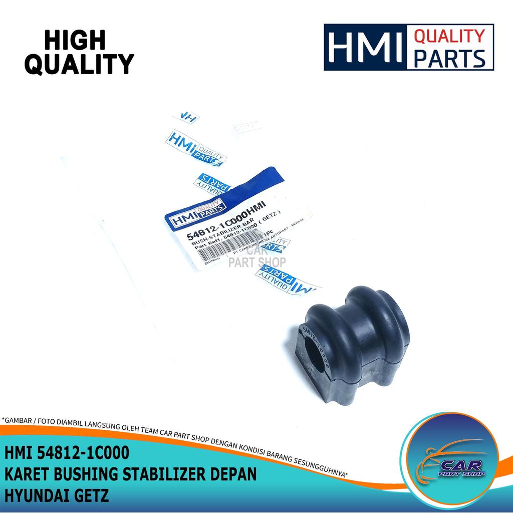 FRONT STABILIZER BUSHING RUBBER HYUNDAI GETZ ORIGINAL HMI QP 54812-1C000