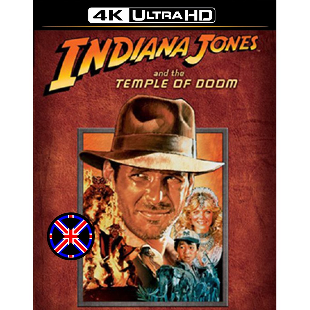 4K UHD Movie Indiana Jones and the Temple of Doom (1984)