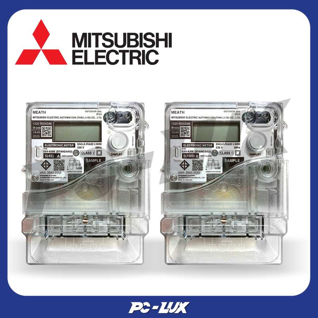 MITSUBISHI มิเตอร์ไฟฟ้า ชนิดดิจิตอล รุ่น SX4- A30E