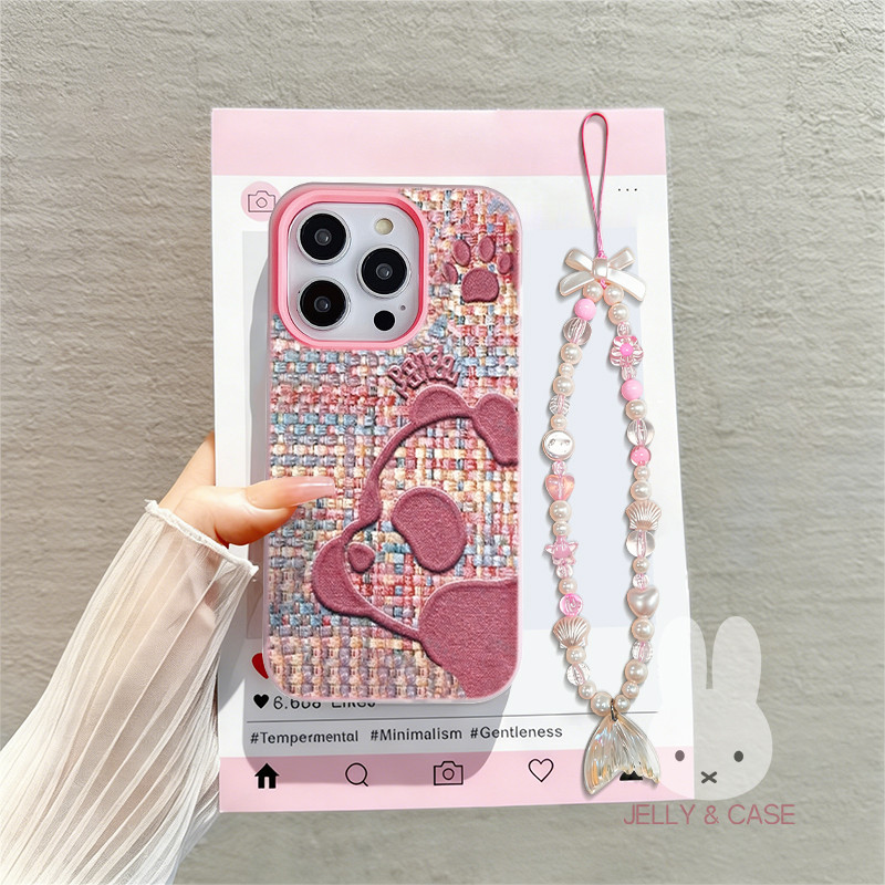 GANTUNGAN Panda Jelly 2 In 1 Casing Hanger Strap Vivo Y21D V60 Lite V70 Fe Y400 Y05 Iqoo Z10 Lite Y2