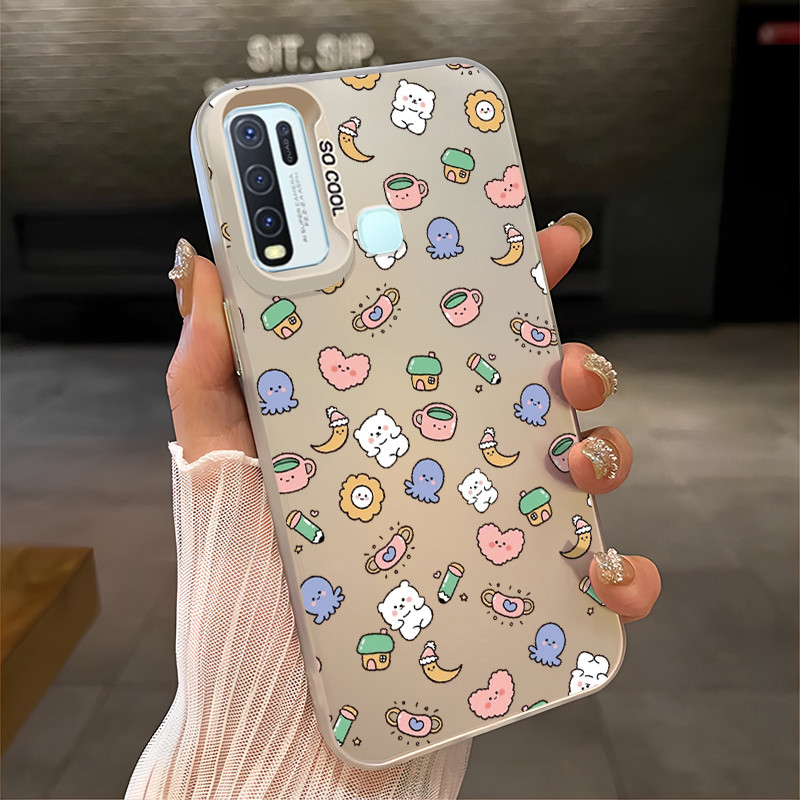 เคสสำหรับ VIVO Y50 Y30 Y30i Y51 2020 Y51A 2021 Y31 2021 Y53s Y33 เคส