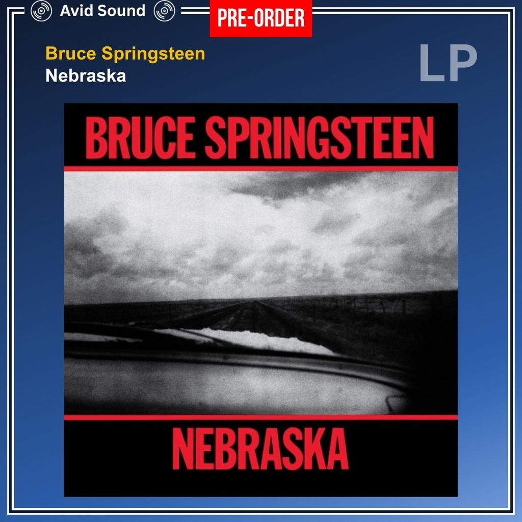 Pre-Order แผ่นเสียง Bruce Springsteen Nebraska ใหม่ ซีล Bruce Springsteen Vinyl LP