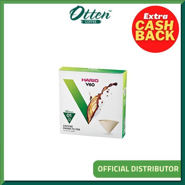 Hario กระดาษกรอง Vcf-01-40M กระดาษกรอง V60