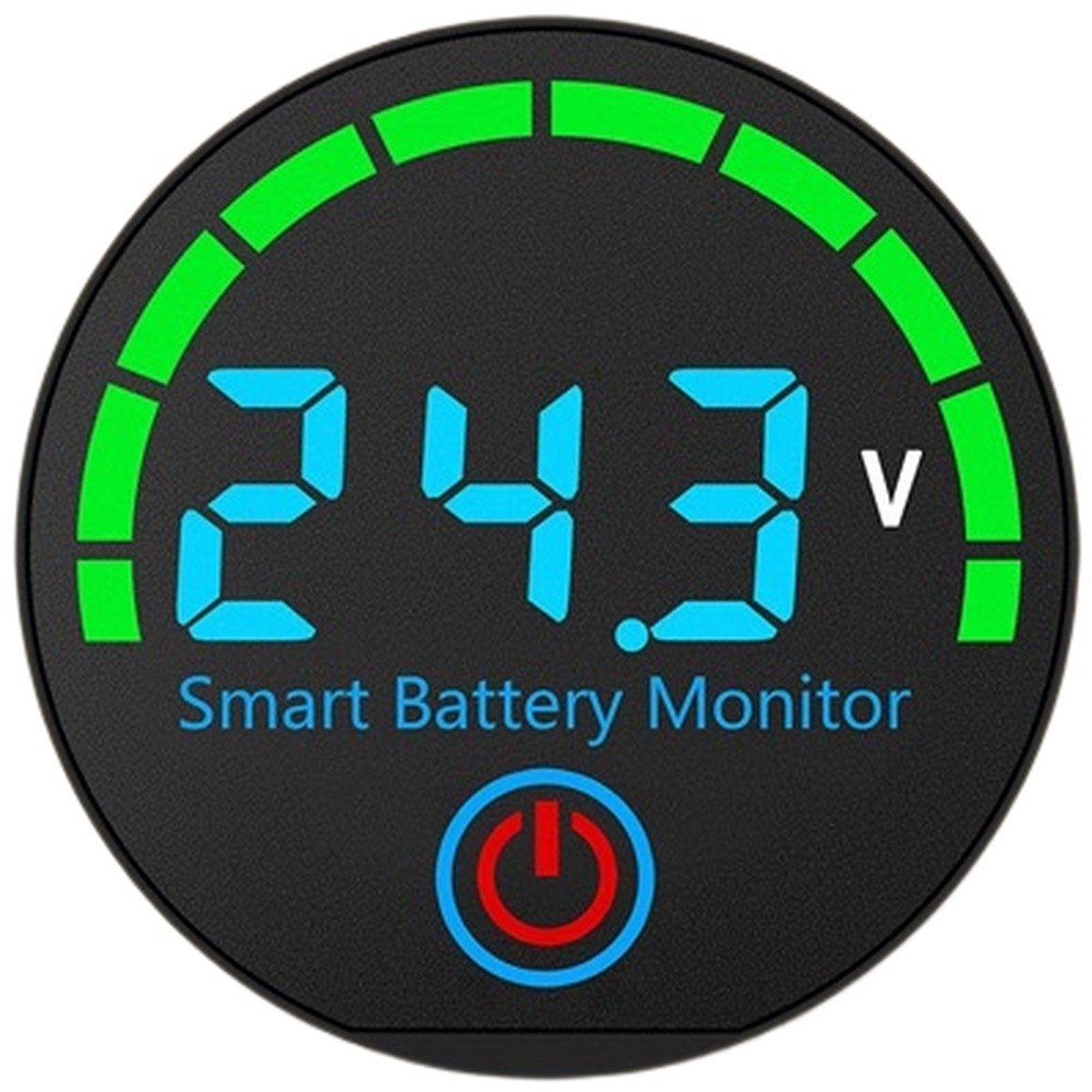 APRTY DC 7-55V โวลต์มิเตอร์แบบดิจิตอลสําหรับบอร์ดแสดงแรงดันไฟฟ้าแสดงผลทั่วไป