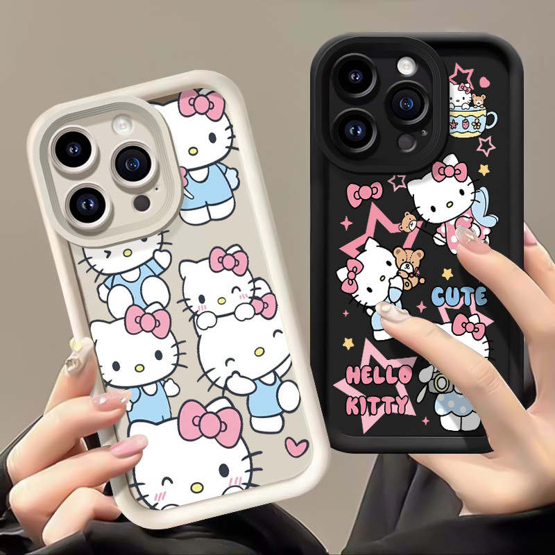 เคสสำหรับ Realme C12 C25 C25s Narzo 20A Narzo 30A Narzo 50A เคสโทรศัพท์แมวน่ารักสามสีซิลิโคนกันกระแทก ราคา ถูกที่สุด ดีลบีเคเค แกลเลอรีภาพที่ 4