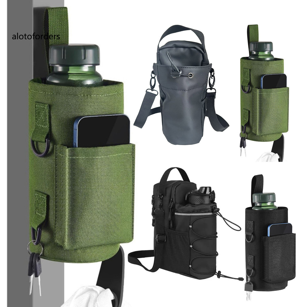 AL- กระเป๋ายิม ic พร้อมกระเป๋าใส่ขวดน้ําฟิตเนสแฮนด์ฟรี 2/3/6 s พร้อมสายรัดอเนกประสงค์กีฬาสลิงกระเป๋า