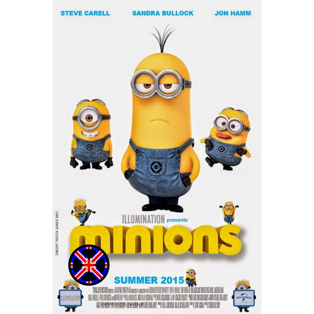 DVD การ์ตูน หนังไทยเสียง Minions (2015) มินเนี่ยน