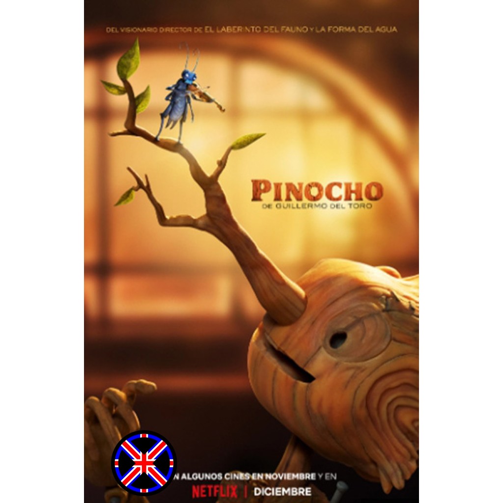 ดีวีดี การ์ตูน มีเสียงไทยในตัว Guillermo del Toro?s Pinocchio (2022) พิน็อกคิโอ หุ่นน้อยผจญภัย โดยกีเยร์โม เดล โตโร