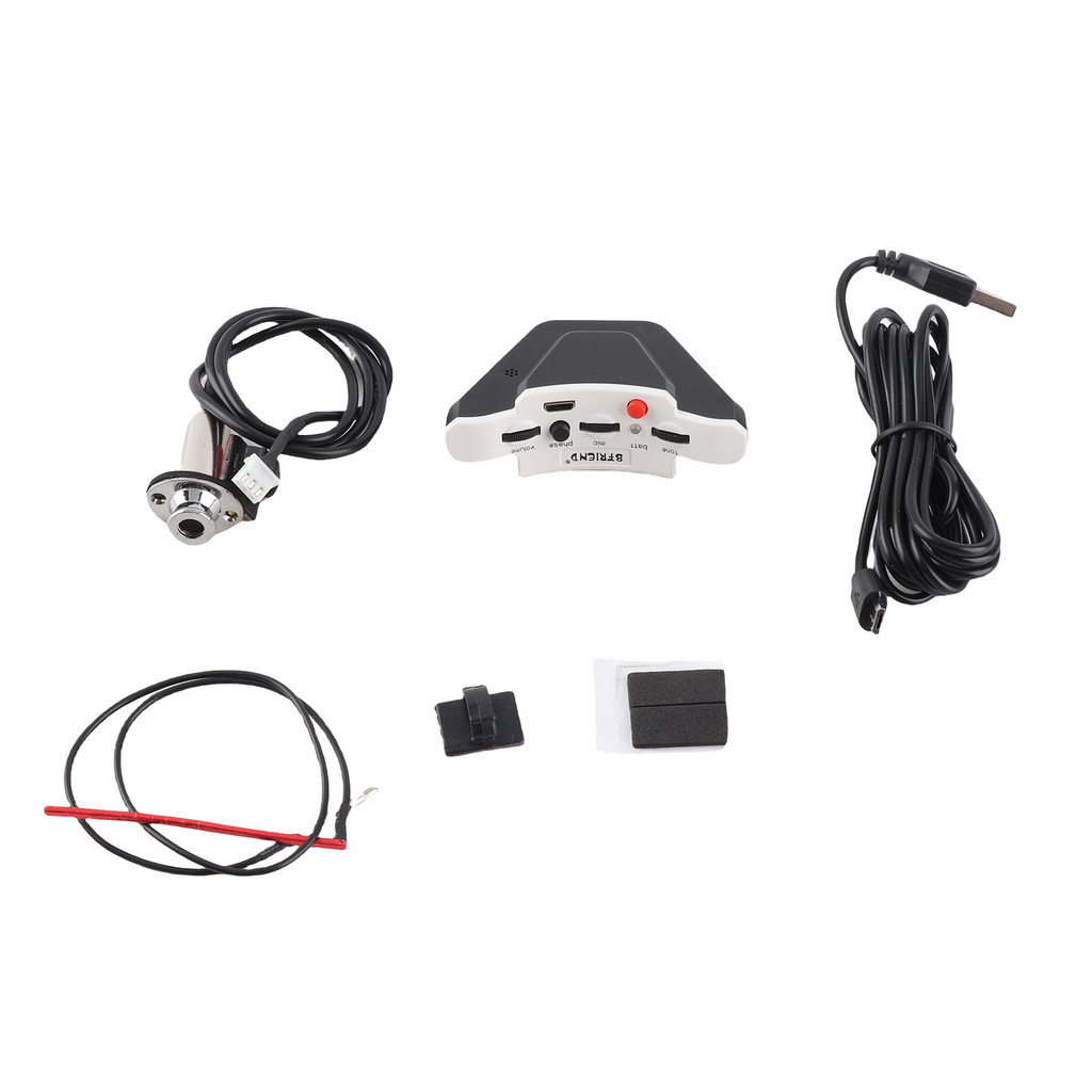 Spcrth BFRIEND F9 กีต้าร์โปร่ง Soundhole Pickup Piezo + ไมโครโฟน Double ติดตั้งง่ายสําหรับกีตาร์พื้น