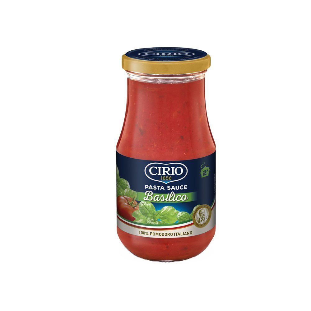 🐙 ซีริโอ พาสต้าซอส ผสมเบซิล 420ก 🐟 CIRIO PASTA SAUCE WITH BASIL 420G 🐞   🐒