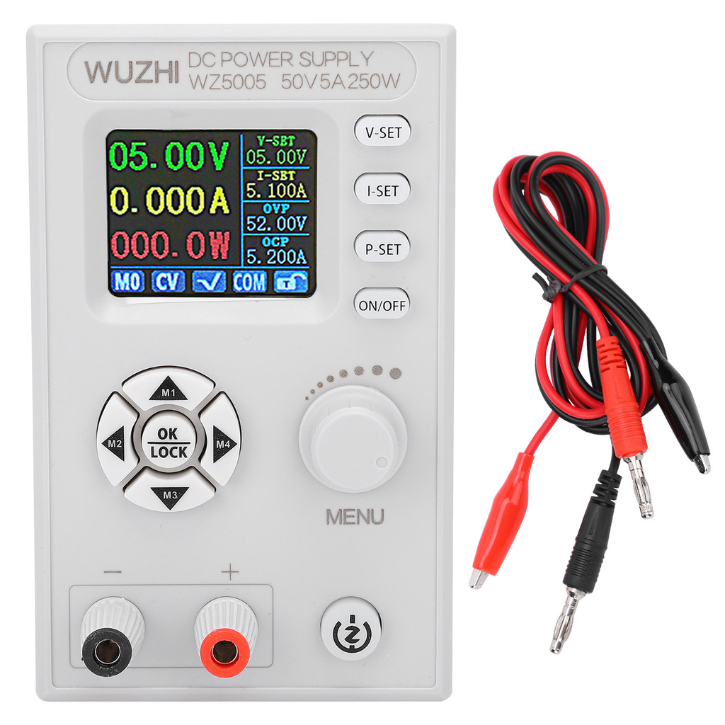 [Mmooo] DC Regulated Power Supply Digital Control หน้าจอ LCD ปรับได้ 4-Digit Display DC6‐55V WZ5005