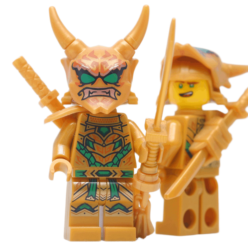 Ploybrick |instock| Lloyd Golden Oni Mask จากชุด 71774 | Ninjago Authentic 100%