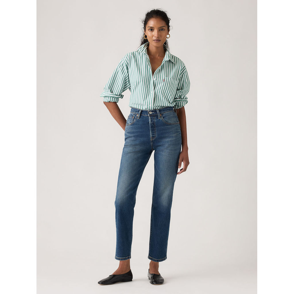 กางเกงยีนส์ผู้หญิง Levi's® Women's Cropped 501 Original® Jeans