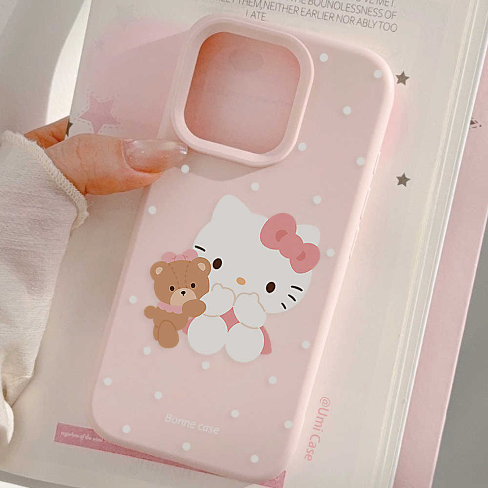 Hello Kitty Bear [Opop Office Sort] เคส Hp Oppo A6 A6X A6T Pro 5G A5I Pro A5X Reno15 14F A5 2025 A3 