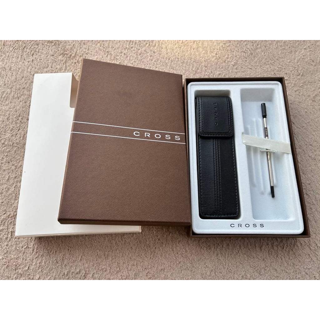 【Direct from Japan】กล่องใส่ปากกา CROSS และไส้ปากกาแบบน้ำมัน【Japan Exclusive】