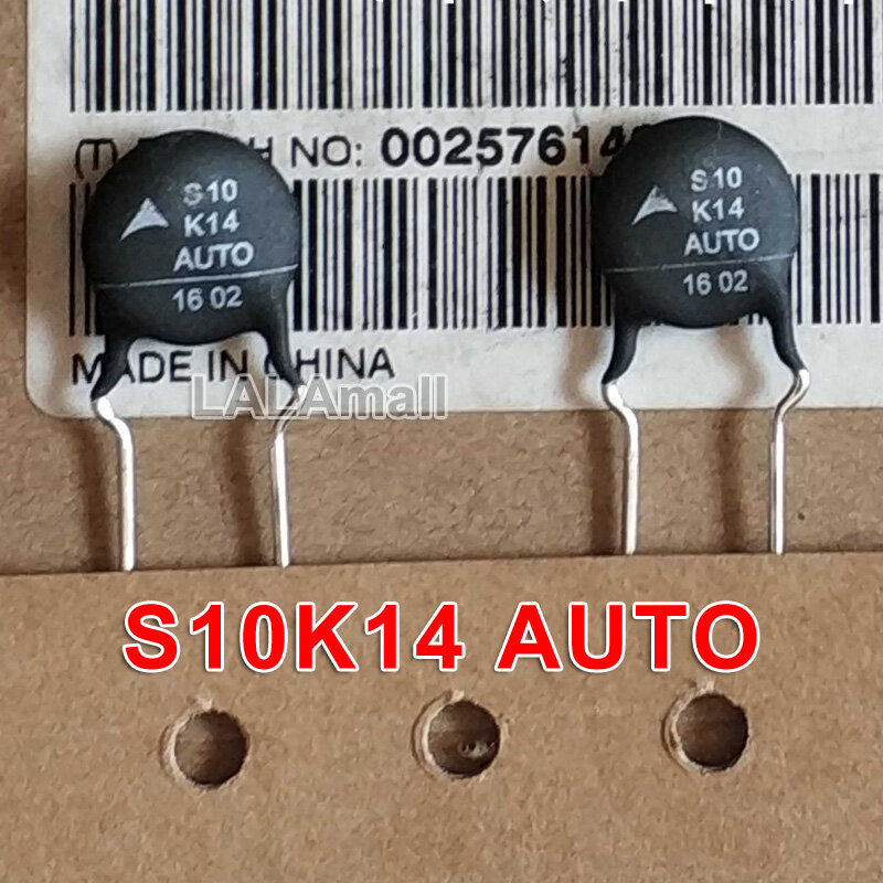10pcs S10K14 AUTO S10K14AUTO 22V Vartor Circuit Protection ใหม่เดิม