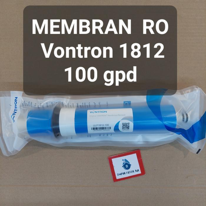 Vontron 100 Gpd Ro Membrane / Vontron Ult 1812- 100 Reverse Osmosis Ro