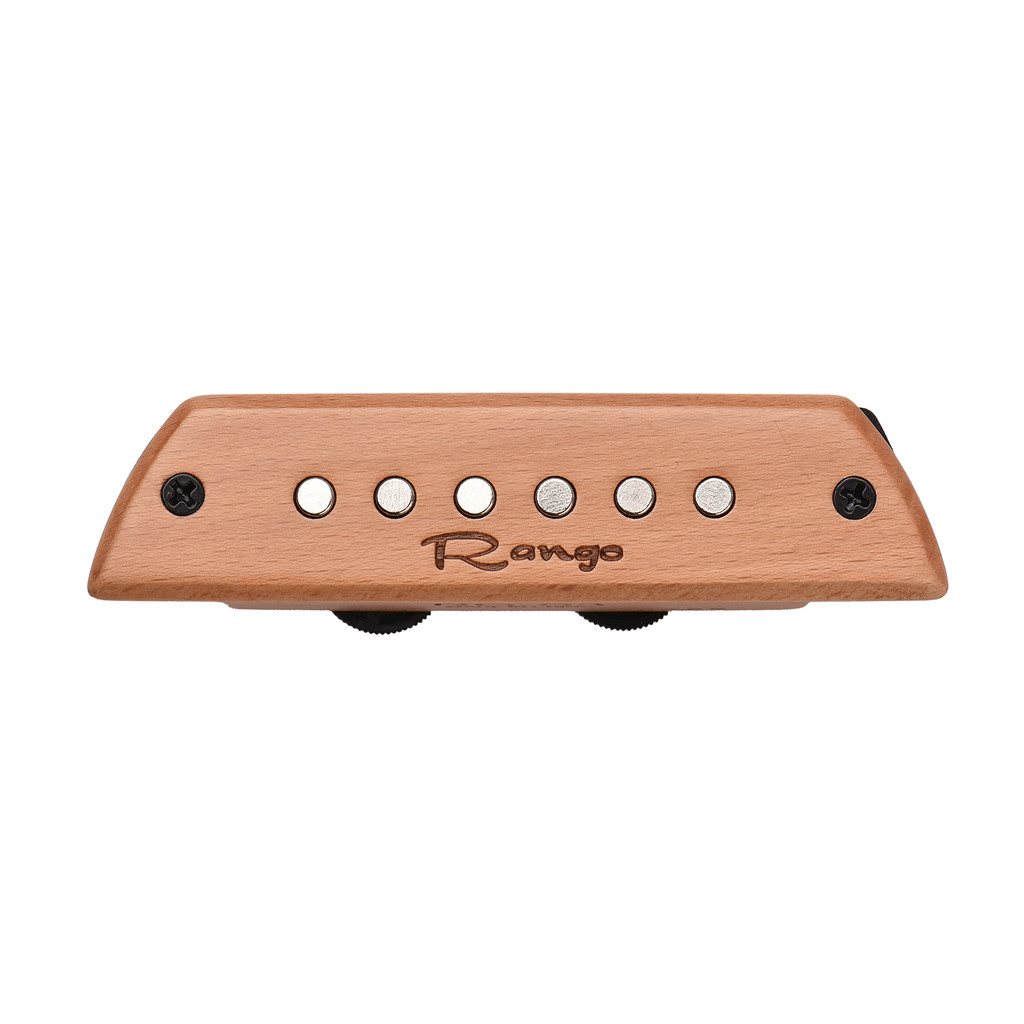 [2026 ใหม่]Rango RG-S3 กีต้าร์โปร่ง Magnetic Pickup Beech Wood Passive Soundhole ไม่ต้องใช้แบตเตอรี่