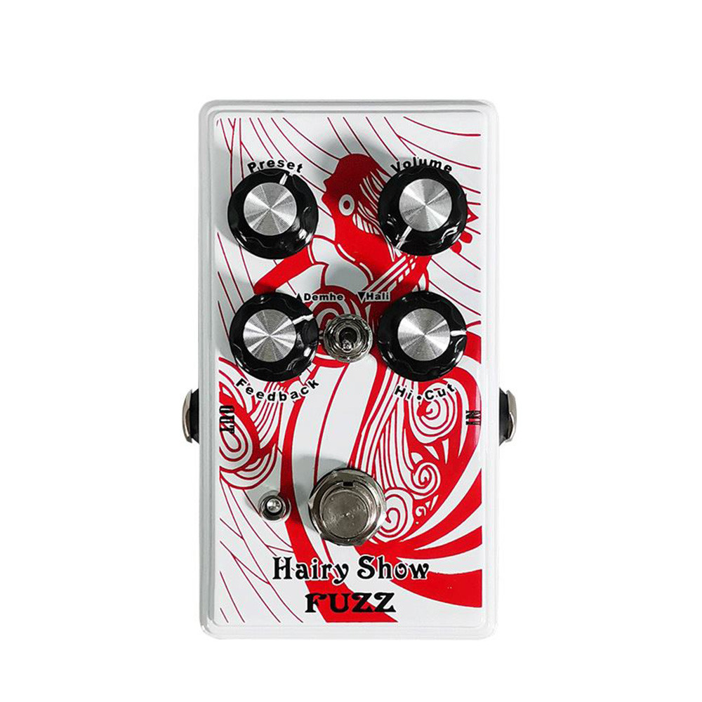 [2026 NEW]FUZZ Guitar Effect Pedal สําหรับเครื่องดนตรีสตริงเบสไฟฟ้า