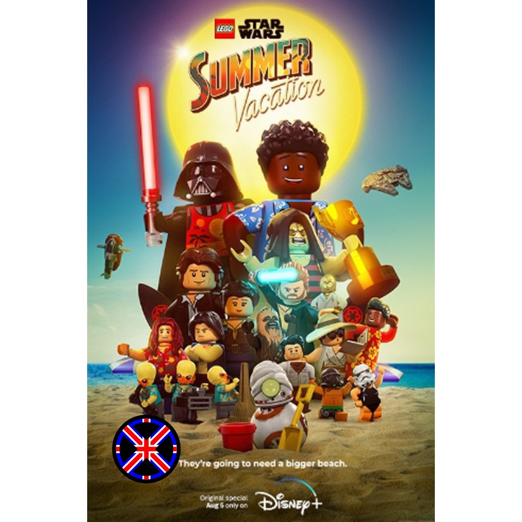 DVD การ์ตูน ซาวด์แทร็กไทย Lego Star Wars Summer Vacation (2022)