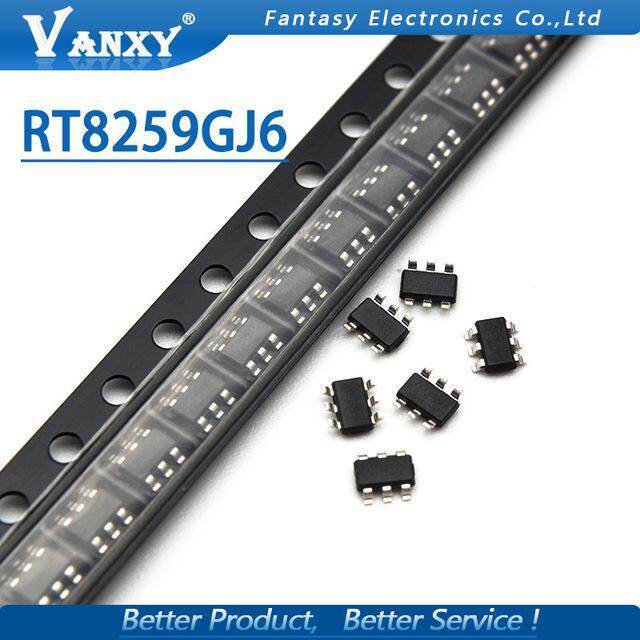 5pcs RT8259GJ6 SOT23-6 RT8259GJ SOT RT8259G SOT-23 RT8259 SOT23-6 ใหม่เดิม