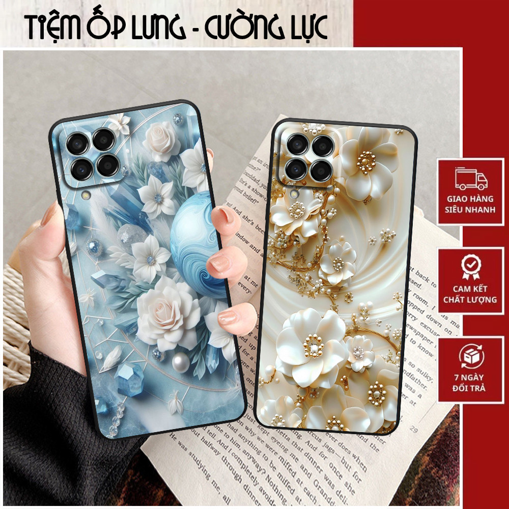 เคส Samsung M33 5G / M53 5G พิมพ์ลายดอกไม้สีสันสดใส