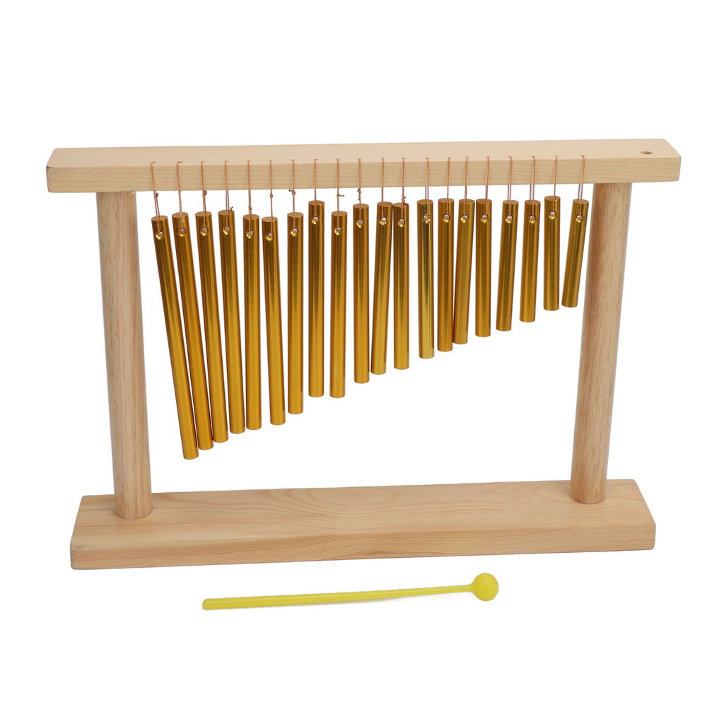 [musb] 20 Note Bar Chime Table Top Wind Early Educational Kids Percussion Instrument