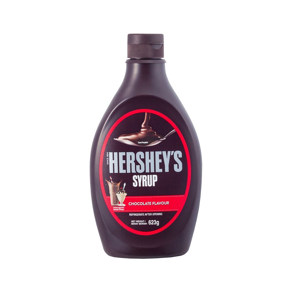 🐙 เฮอร์ชีส์ ช็อกโกแลต ไซรัป 623 กรัม 🐟 HERSHEYS CHOCOLATE SYRUP 623 G. 🐞   🐒