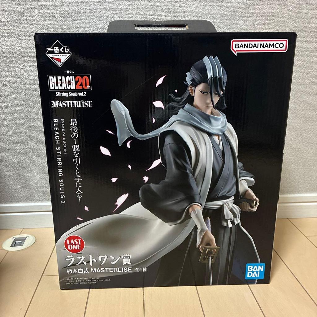 【Direct from Japan】Bleach Ichiban Kuji Kuchiki Byakuya Figure Last One Prize BLEACH 20th Anniversary