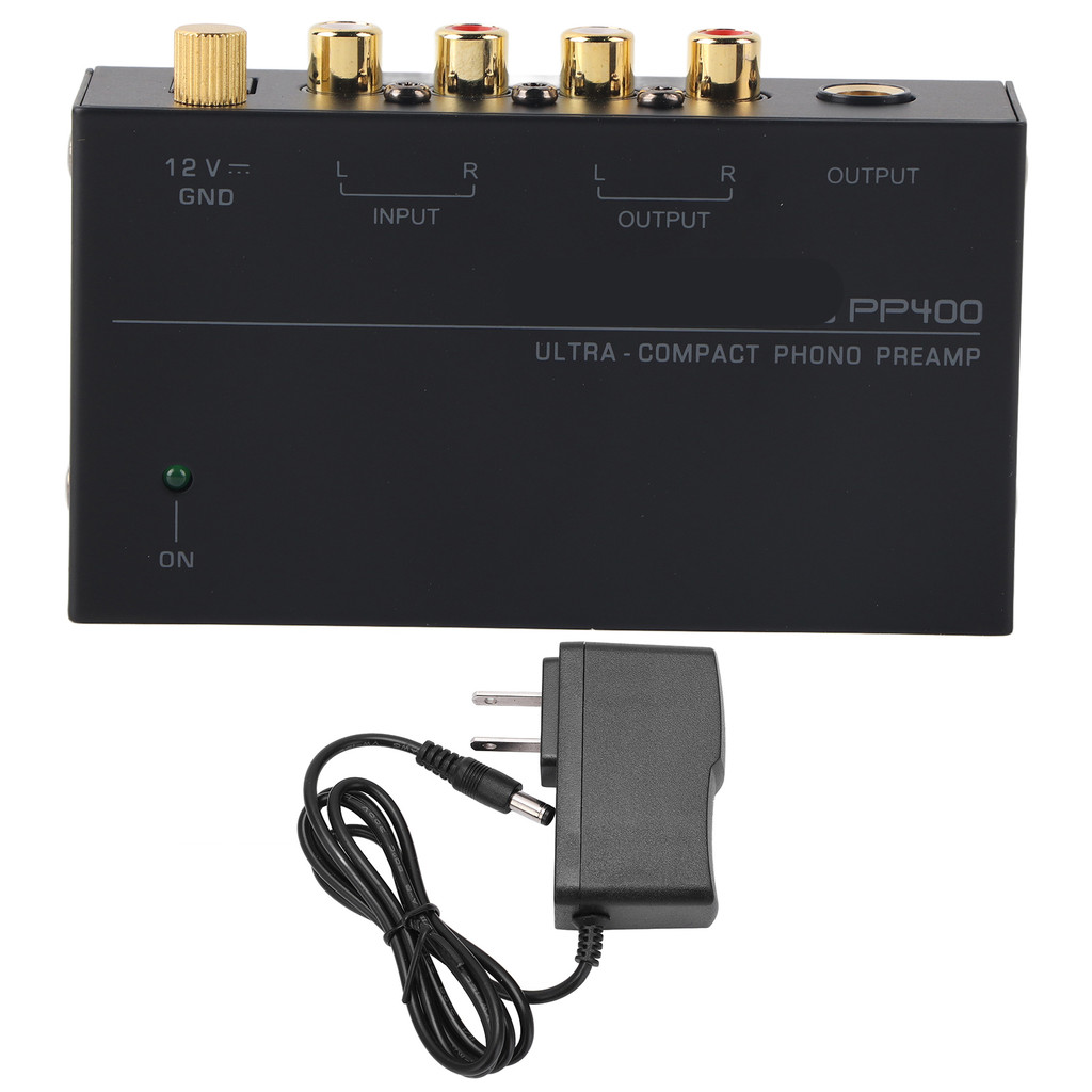 Phono Preamp สัญญาณ Preamplifier Amplifier สําหรับเครื่องเล่นแผ่นเสียง Phonograph
