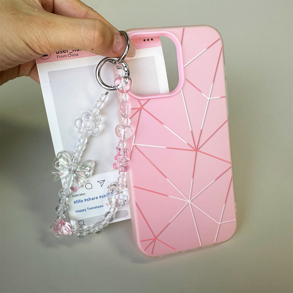 MERAH HP GANTUNGAN สีชมพู [K_Aliansi] Vivo V70 Fe V60 Lite Y05 Y21D Y19S Pro Y400 Y29 5G Iqoo Z10 Z1