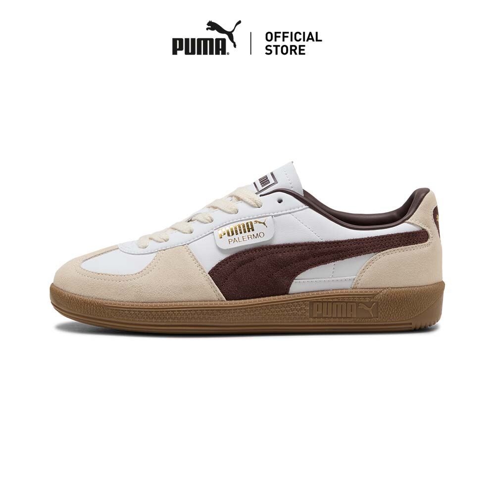 PUMA Prime/Select รองเท้าผ้าใบ Palermo Lth สีขาว - 39646428