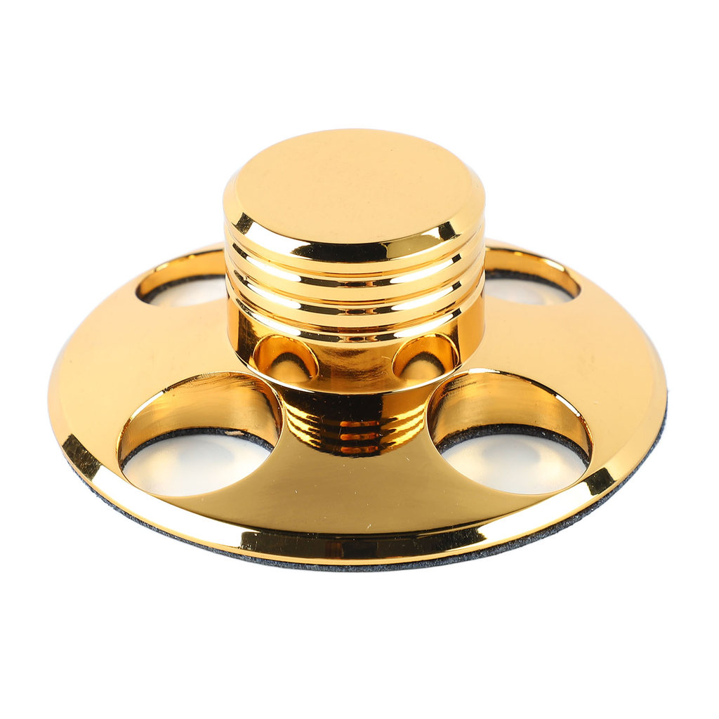 [musb] Record Weight Stabilizer Turntable Level Vinyl Disc Clamp Metal for Replacement