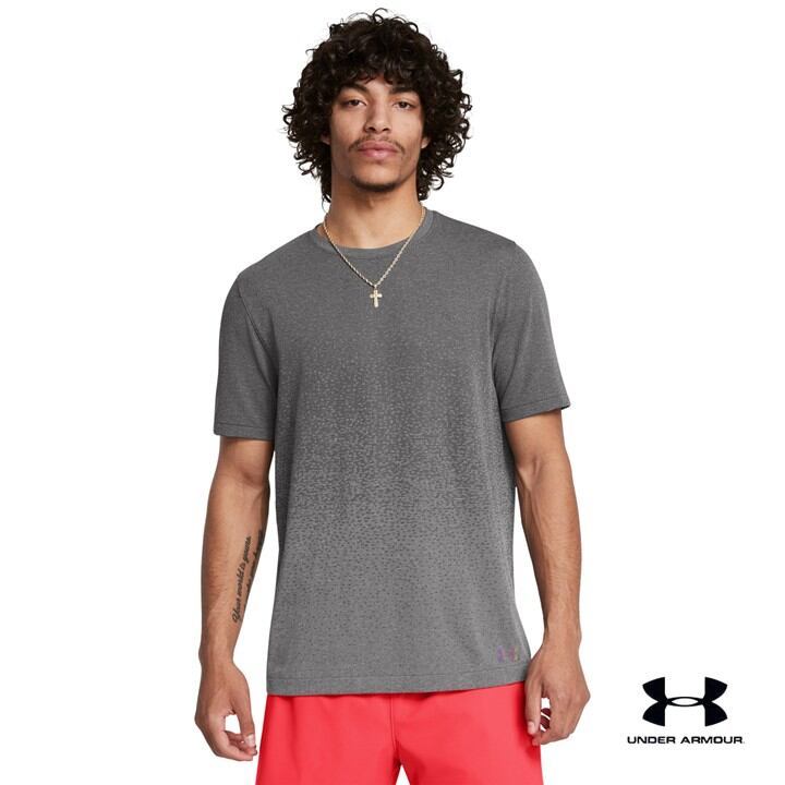 Under Armour เสื้อแขนสั้นสำหรับผู้ชาย UA Vanish Elite Seamless Fade