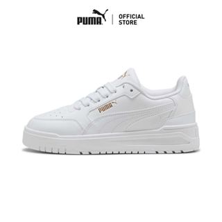 PUMA Kids Shuffle Downtown Low Sneakers Youth สีขาว - 403739…