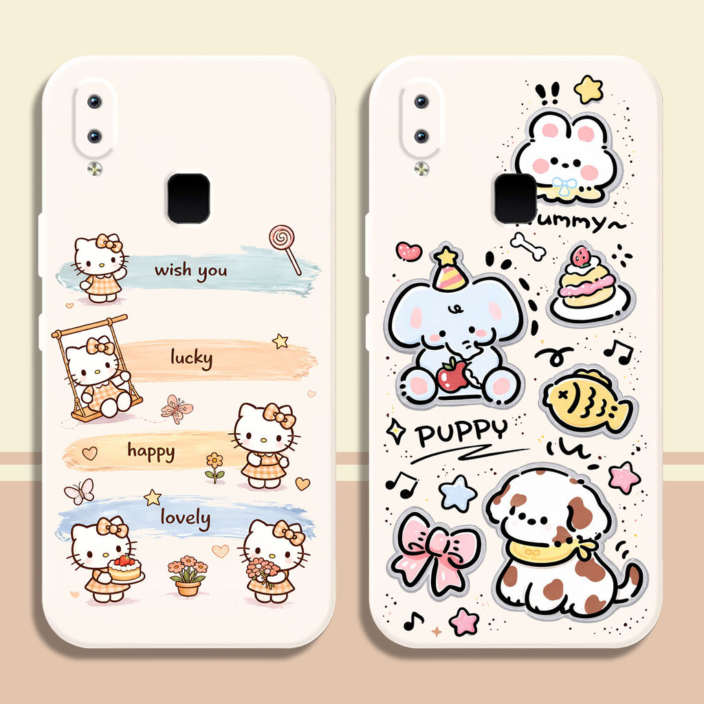 เคส Vivo V9 / V9 Youth / Y85 / Y89 / Z3x / Z1 / Z1i / Z1 Lite / 1723 พิมพ์ลายสวยน่ารักสุดๆ