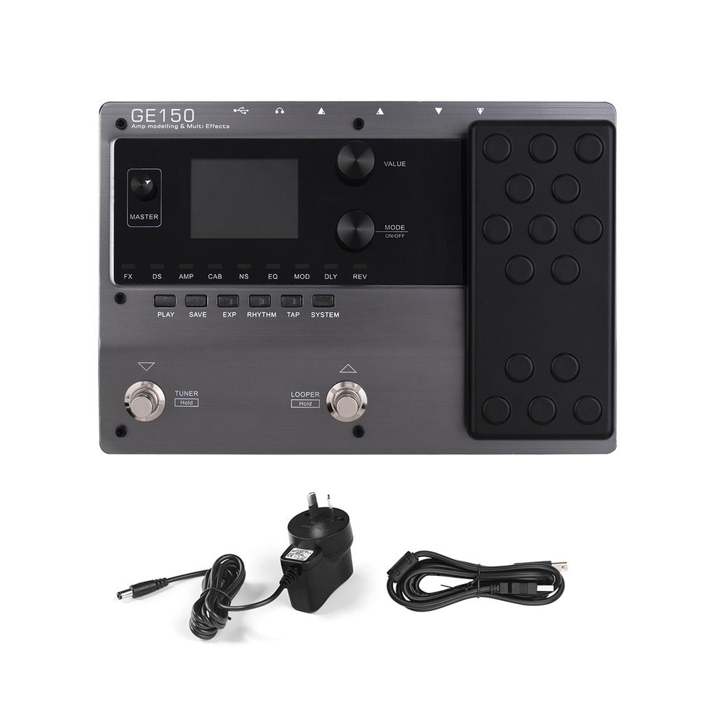 [musb] MOOER GE150 Amp Modelling & Multi Effects Pedal 55 เครื่องขยายเสียงรุ่น 151 80s Looper 40 กลอ