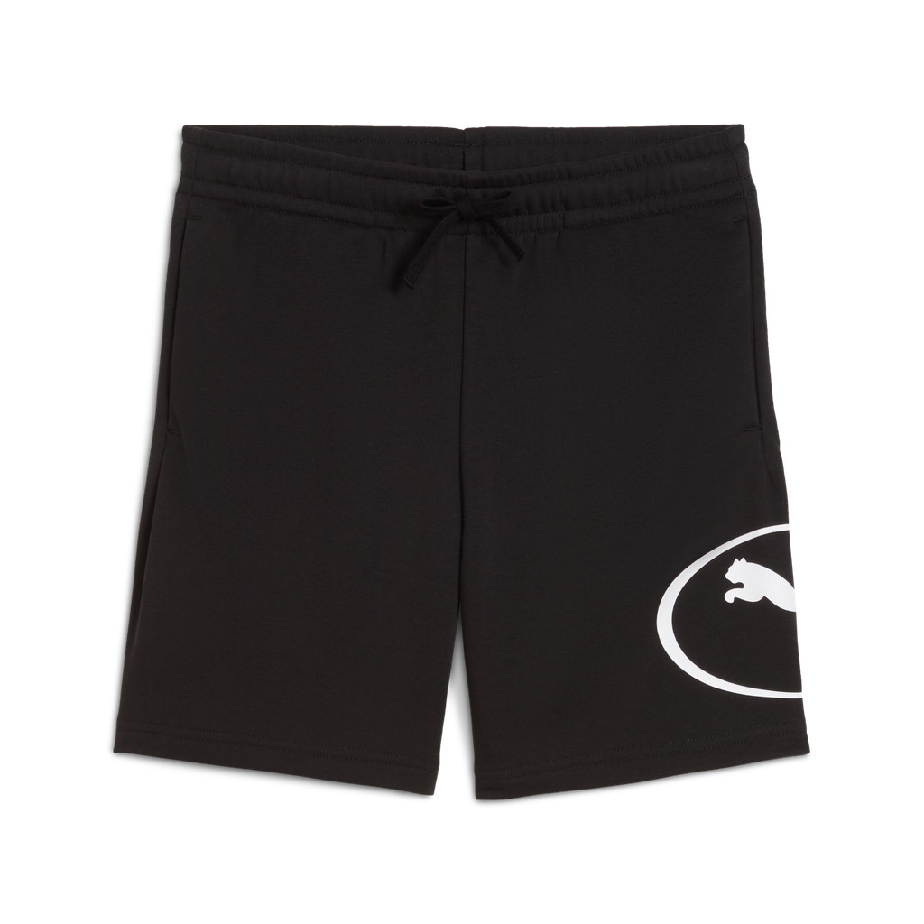 PUMA شورت أطفال Sport Graphic — أسود — صورة 2