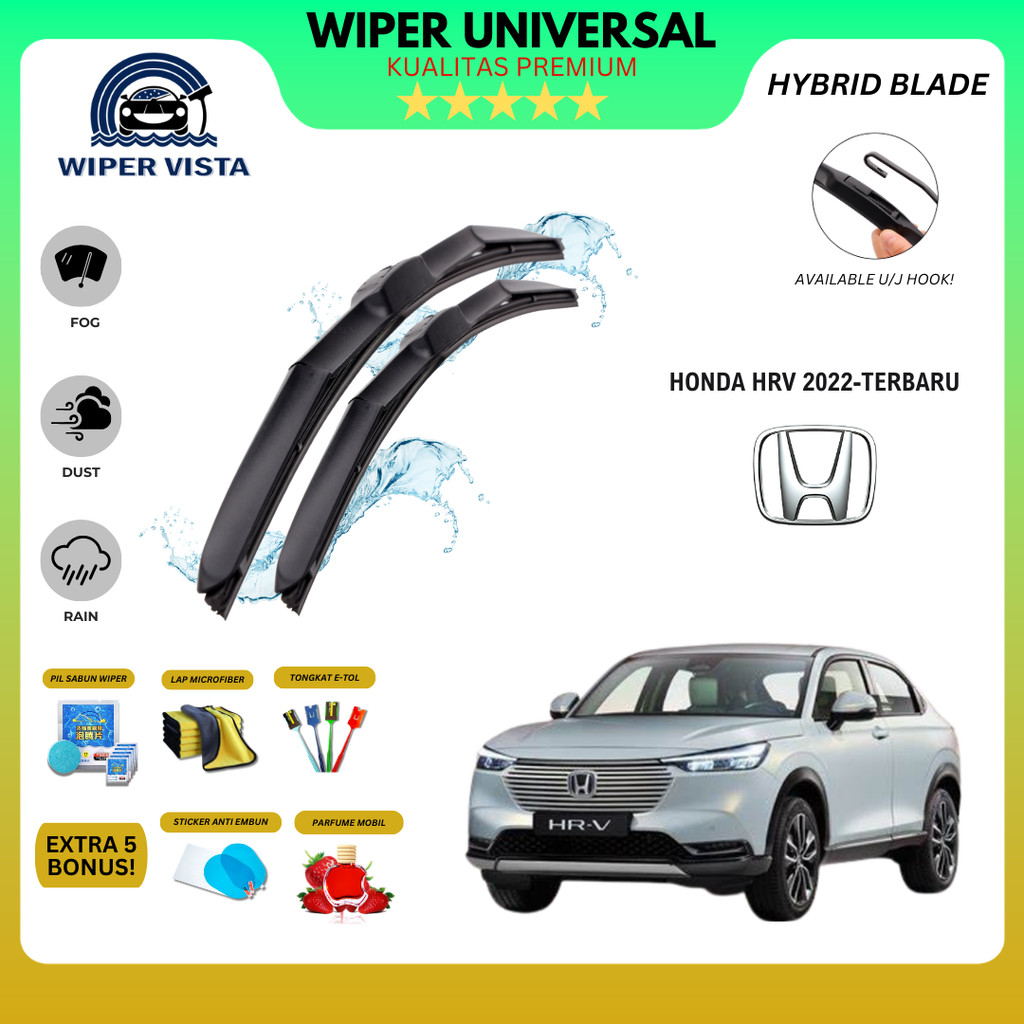 2022 Honda HRV Wiper - Ertiga Hybrid Car Windshield ฟรี 5 Bonus