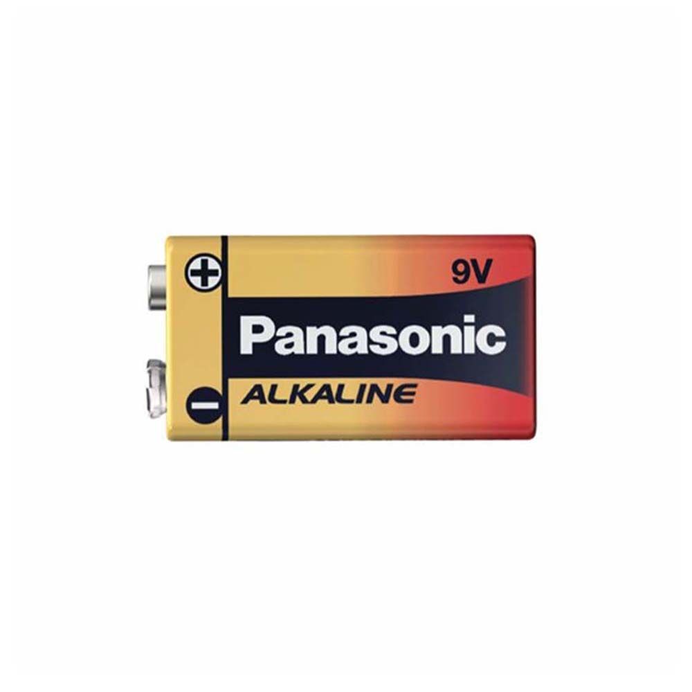 พานาโซนิค ถ่านอัลคาไลน์ 9V 6LR61T/1SL PANASONIC ALKALINE 9V 6LR61T/1SL