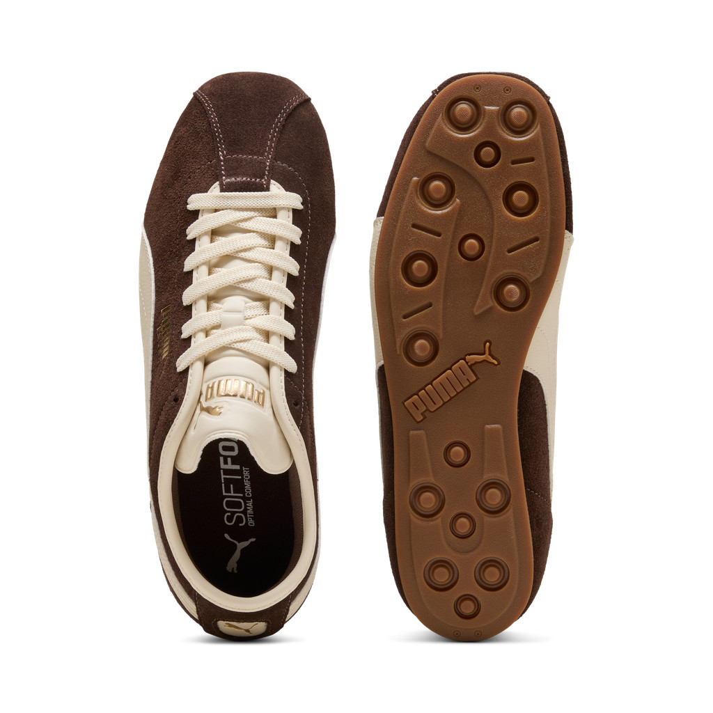 PUMA Basics PUMA Tackle Sneakers Unisex สีน้ำตาล - 40445611 - รูปที่ 4