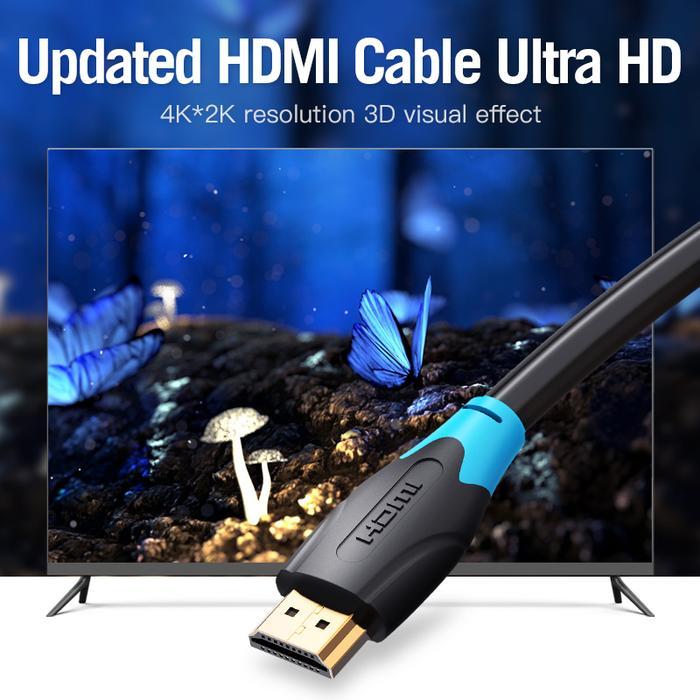 Dt - Vention Aac 10M 3D Hdmi Cable V2.0 4K Uhd คุณภาพสูงความเร็วสูง
