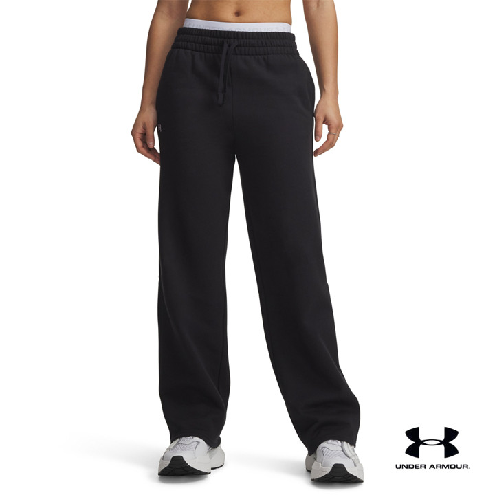 Under Armour กางเกงขากระบอกสำหรับผู้หญิง UA Rival Fleece