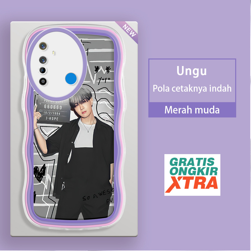 ปลอก HP Realme 5 5i 5s 6 6i 6S 7i C17 8 8i 9 11 pro plus 9i Pattern J-hopy BTS Jung Ho-seok ขอบคลื่น