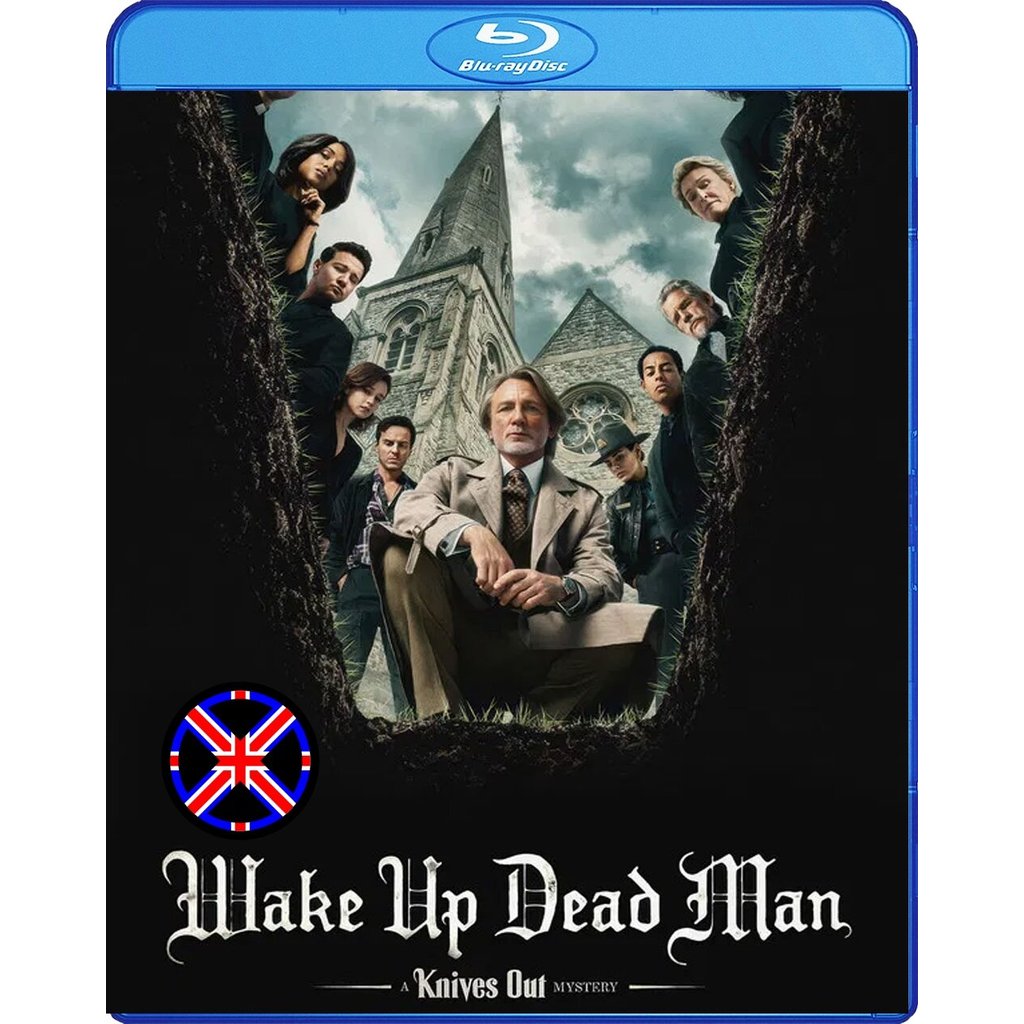 Bluray หนัง มีพากย์ไทย Wake Up Dead Man A Knives Out Mystery (2025) ฆาตกรรมหรรษา ใครฆ่าคนบาป